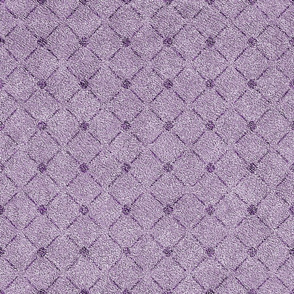 Dusty Lilac and Grape Velvet Lattice