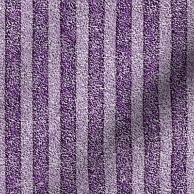 Dusty Lilac and Grape Velvet Stripes