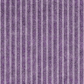 Dusty Lilac and Grape Velvet Stripes