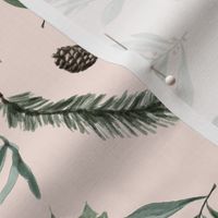 Mistletoe and Eucalyptus // Linen Cream
