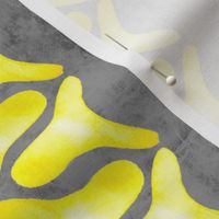 19-08v Snakeskin Skin Abstract Animal Yellow Gray