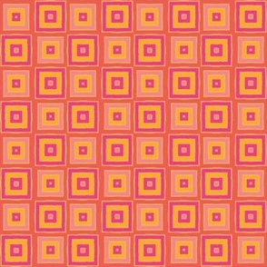 Rough Squares-Hot Summer Geometrics-Small Scale