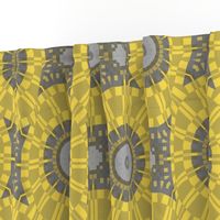 Yellow and Gray Kaleidoscope