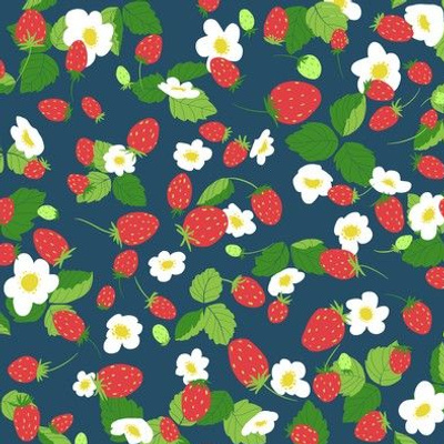 strawberry patch summer