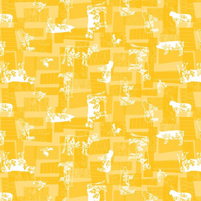Farmhouse Kitchen ~ Yellow 