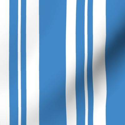 Dapper Vest Stripes Blue - Adult
