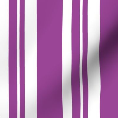 Dapper Vest Stripes Purple - Adult