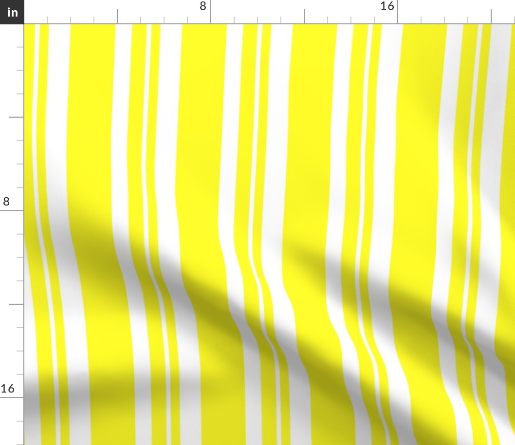 Dapper Vest Stripes Yellow - Adult