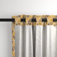 textured triangles - brown