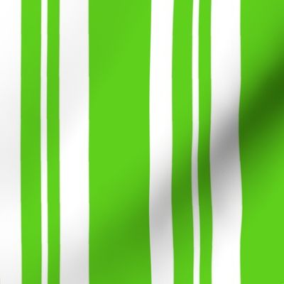 Dapper Vest Stripes Green - Adult