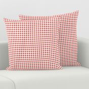 gingham-strawberry red