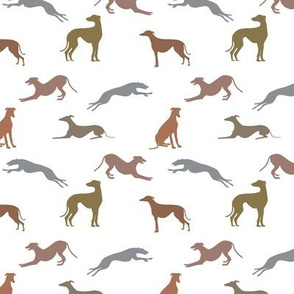 Greyt Greyhound Jumble - Metal Shades on White