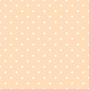 Polka Dots - Apricot