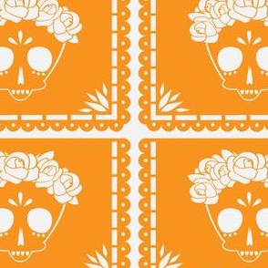 orange calavera