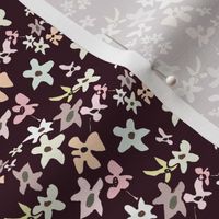 Burgundy Mini Floral