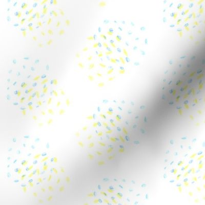 Dots - Blue & Yellow - Medium