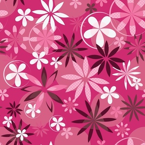 Circles of Daisies_Lovely Pinks