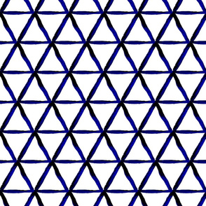 Shibori hexagon  