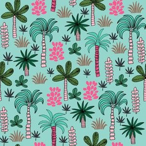 SMALLER  palms fabric // palm tree palms palm tree fabric tropical fabric tropical design tropical fabrics plants fabric andrea lauren