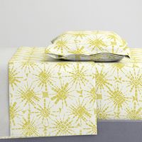 hachure shibori chartreuse