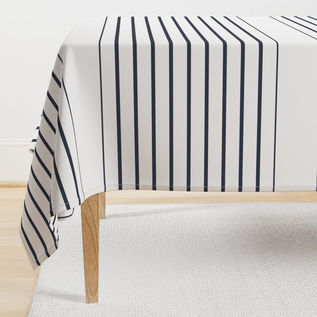 The New Stripe . White Lapis Blue 