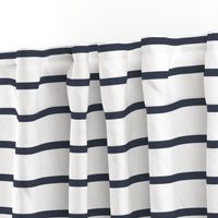 The New Stripe . White Lapis Blue 