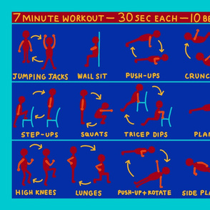 7 minute workout towel