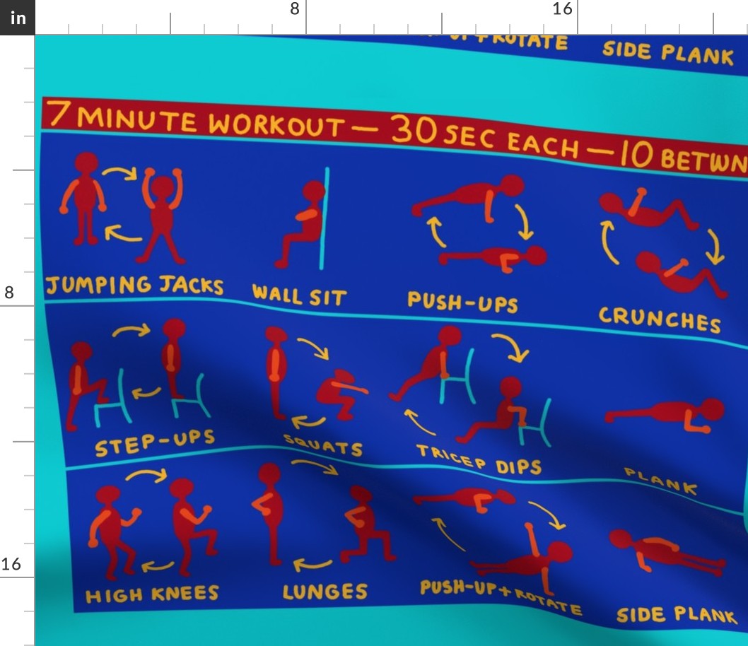 7 minute workout towel