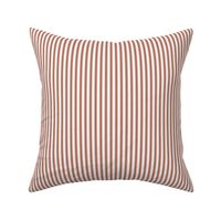 Ticking Stripe in Paprika