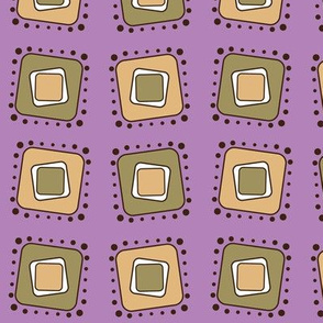 Retro Squares Tilt-Lavender