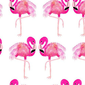 Go-go flamingo - small (approx. 4.25")