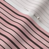 Victorian Stripe_Pink-Brown by Paducaru