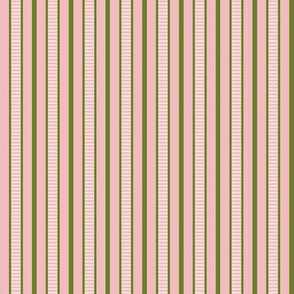 Victorian Stripe_Pink-Green2 by Paducaru