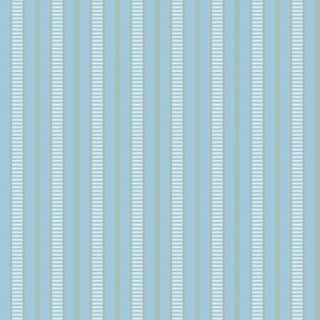 Victorian Stripe_Blue-Green by Paducaru