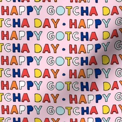 Happy Gotcha Day! - pink  - LAD19