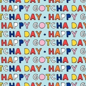 Happy Gotcha Day! - blue - LAD19