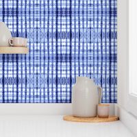 Shibori plaid