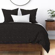 sprinkly gold dots-soft black