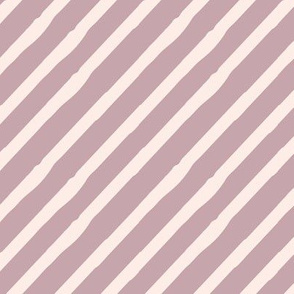 Stripes - mauve and pink - LAD19