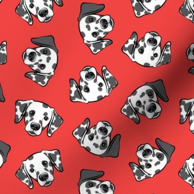 Dalmatians - red - LAD19