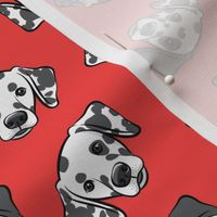 Dalmatians - red - LAD19