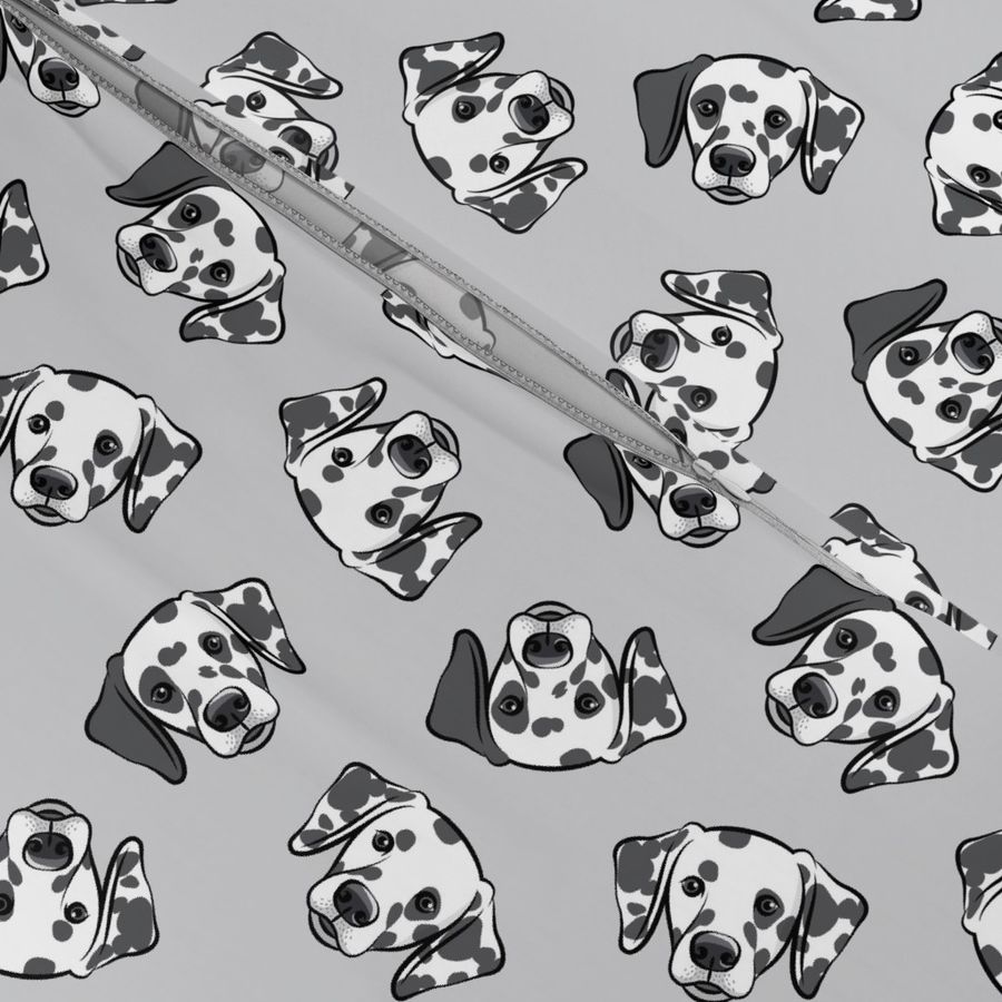 Dalmatians - grey - LAD19