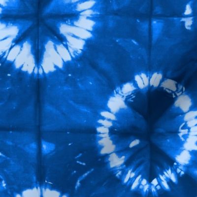 Blue Shibori