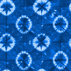 Blue Shibori