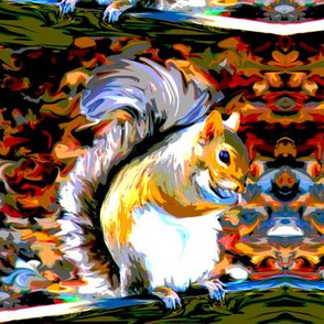 Paint By Numbers Squirrels