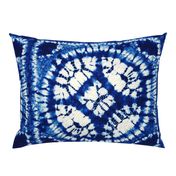 Shibori Indigo and Ivory Quilt Square - Design 8804707