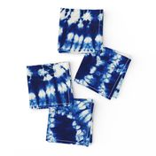 Shibori Indigo and Ivory Quilt Square - Design 8804707