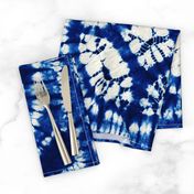 Shibori Indigo and Ivory Quilt Square - Design 8804707