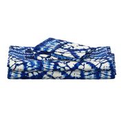 Shibori Indigo and Ivory Quilt Square - Design 8804707