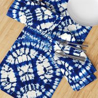 Shibori Indigo and Ivory Quilt Square - Design 8804707